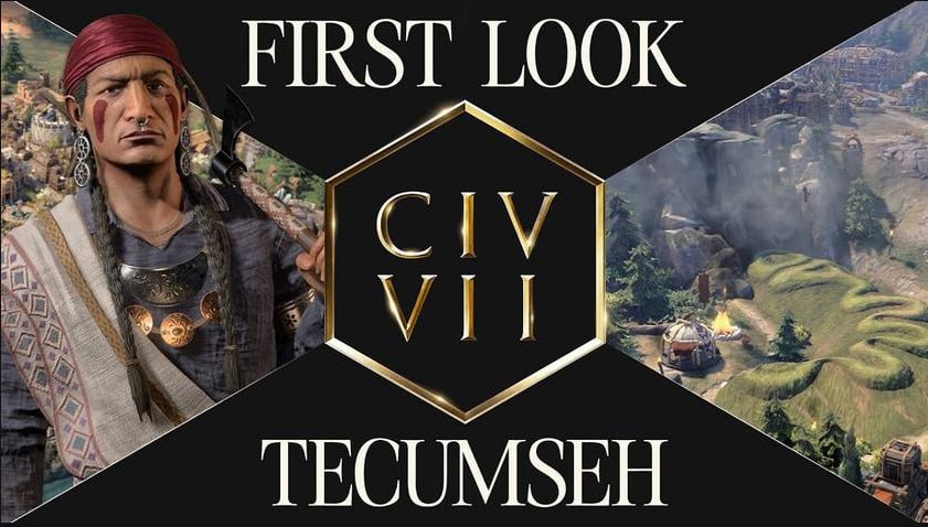 Розробники Sid Meier’s Civilization VII представили Текумсе – лідера корінних народів Америки
